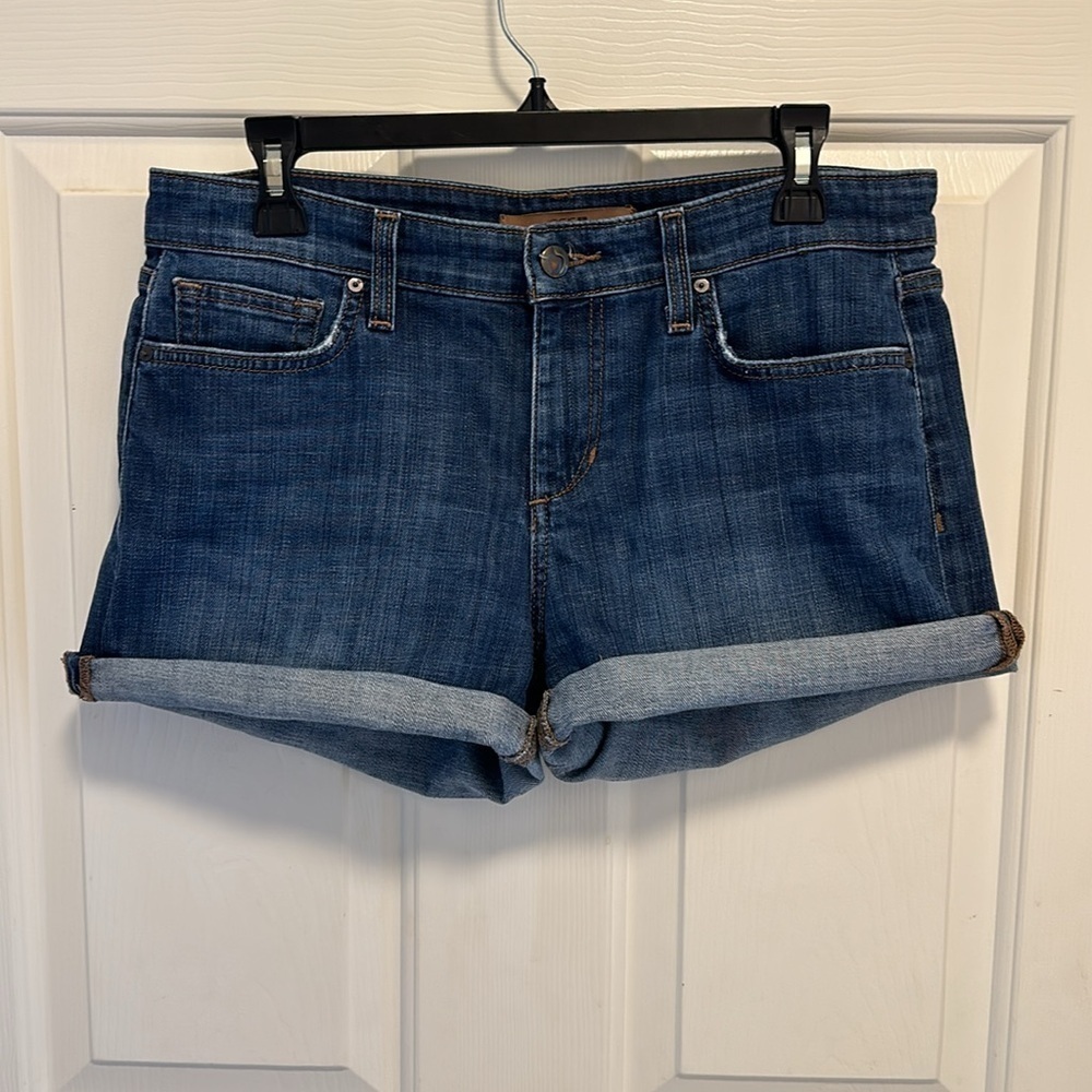 Joe's Jeans  Women's Size 29 Emmie Denim Shorts Dark Wash Distressed